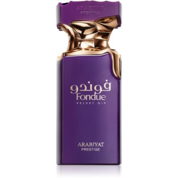 Arabiyat Prestige Fondue Velvet Dip Eau de Parfum unisex - imagine 2